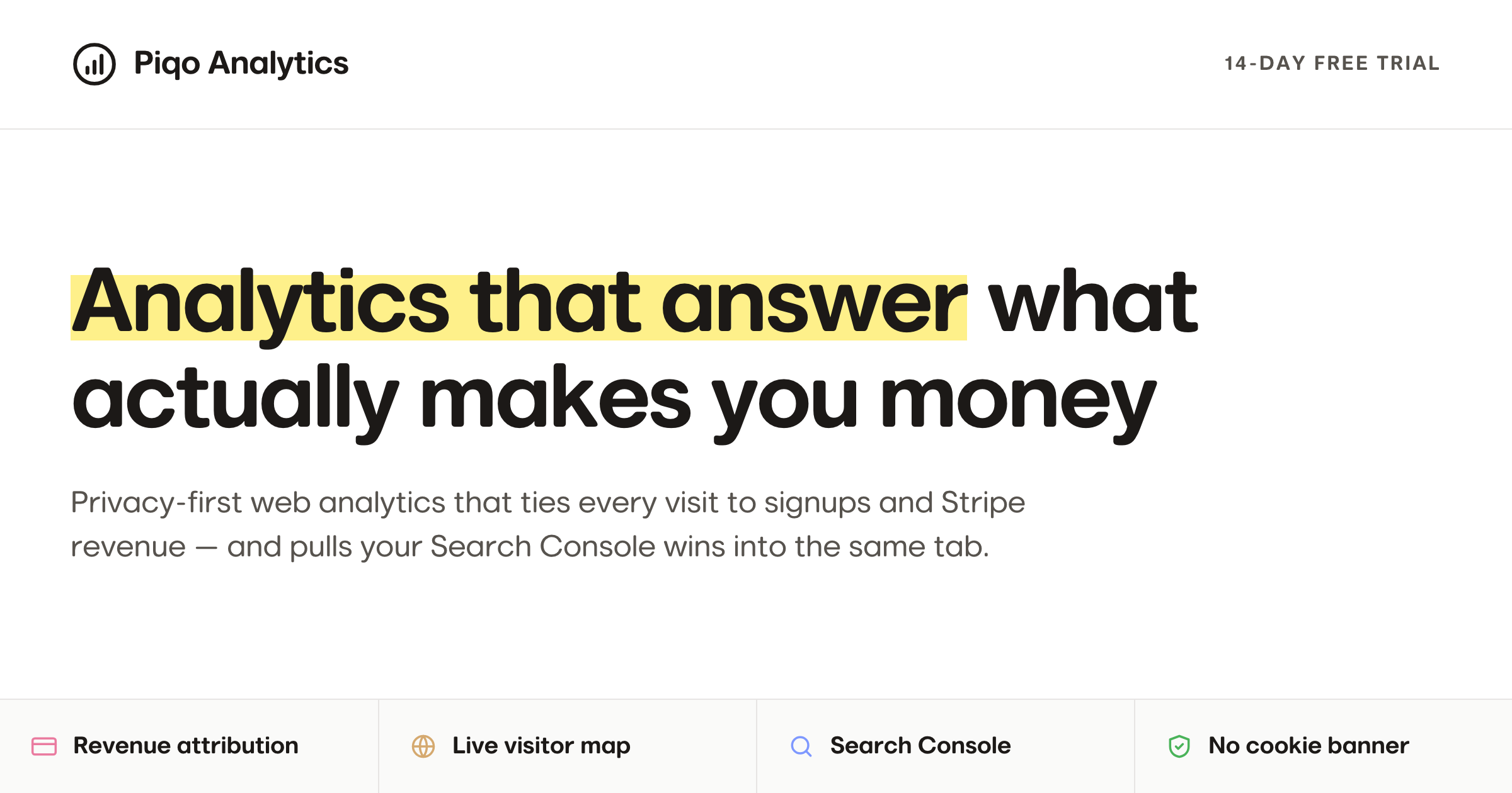 Dead simple, affordable analytics for any website on the internet