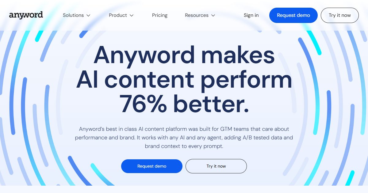 Data-driven AI copywriting platform that predicts content performance before publishing....