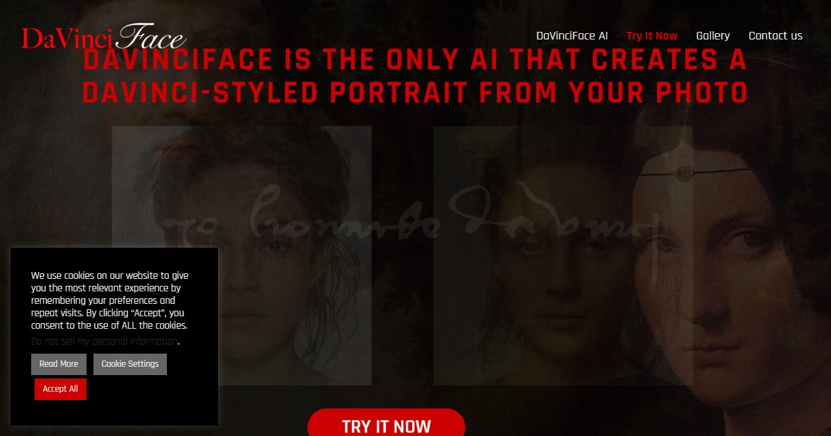 Transform your photo into a DaVinci-style portrait with DaVinciFace, an AI-powered tool that reimagines faces with Renai
